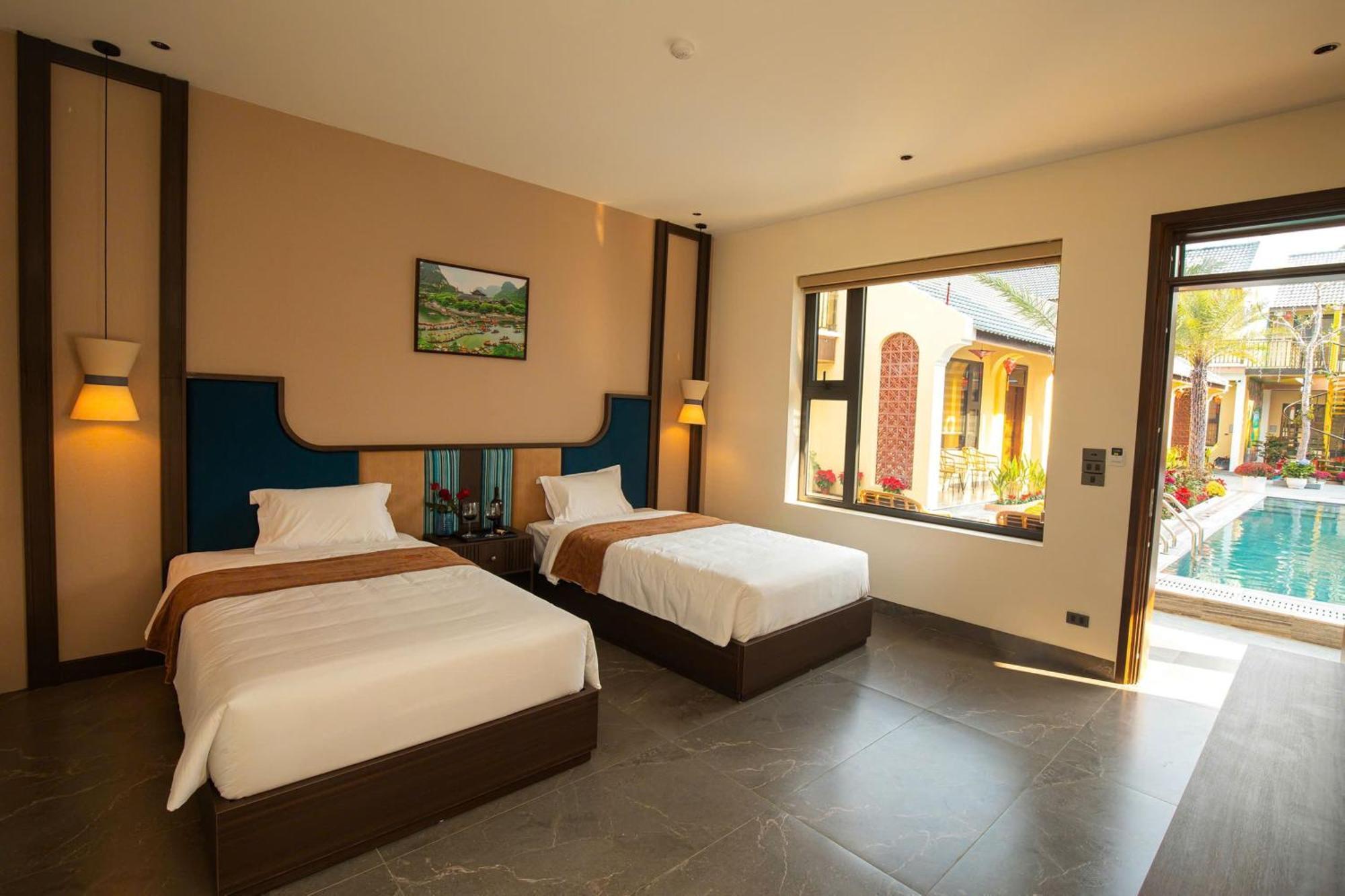 Tam Coc Center Luxury Hotel & Villa ニンビン エクステリア 写真
